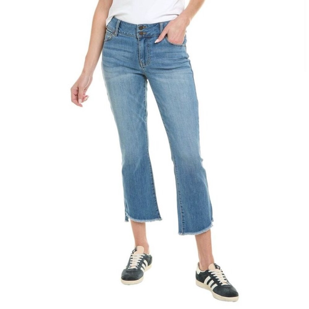 cabi High-Low Crop Leg Jean
